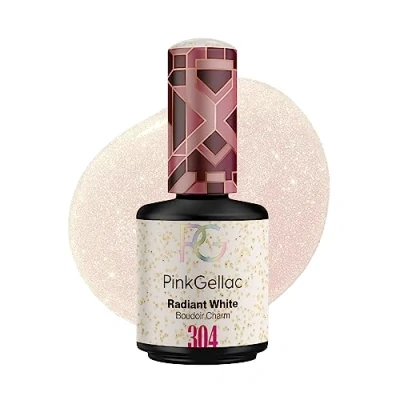 Afbeelding van Pink Gellac 304 Radiant White Gel Nagellak 15 Ml