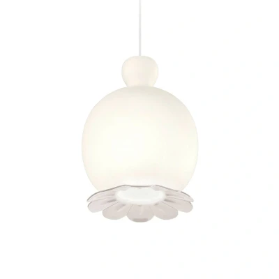 Afbeelding van Kundalini Opyo hanglamp, mondgeblazen, wit