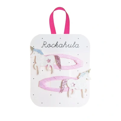Afbeelding van Rockahula kids haarclipjes unicorn 2st