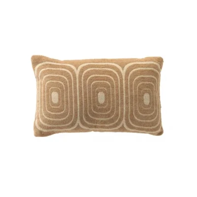 Afbeelding van Dutch Decor ELIANA Sierkussen 30x50 cm Irish Cream beige Inclusief binnenkussen