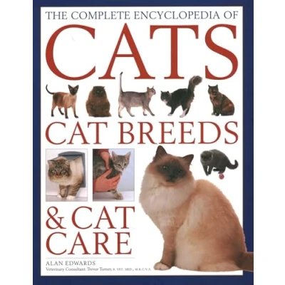 Afbeelding van The Cats, Cat Breeds &amp; Care, Complete Encyclopedia of