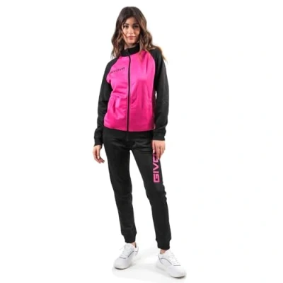 Afbeelding van Sports Set Givova Cuba Fuchsia Black 3Xs