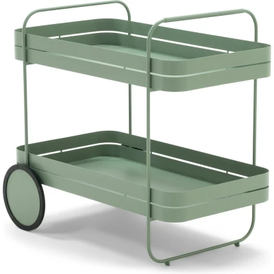 Afbeelding van Spinder Design Trolley Gin &amp; Dusty Green Staal