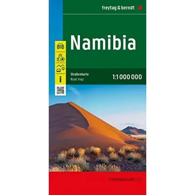 Afbeelding van F&amp;B Wegenkaarten Wegenkaart Namibië