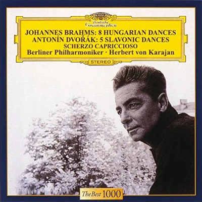 Afbeelding van Berliner Philharmoniker, Herbert Von Karajan Brahms: Hungarian Dances Dvorak: 5 Slavonic (CD)