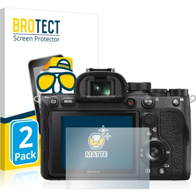 Afbeelding van BROTECT Screenprotector voor Sony Alpha 7R IV Folie Beschermfolie matte (2 Stuks)