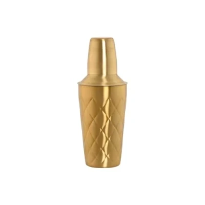 Afbeelding van Cocktailshaker Home ESPRIT Gouden Roestvrij staal 9,5 x 22 cm