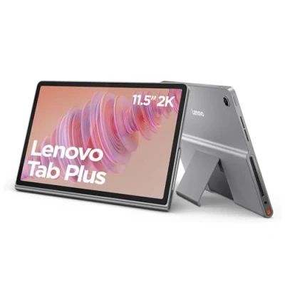 Afbeelding van Lenovo Tab Plus Tablet met 11,5 inch 2K touchscreen en JBL audiosysteem 8 luidsprekers, Mediatek Helio G99, GB RAM, 128 geheugen, Android 14, grijs