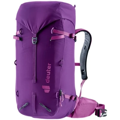 Afbeelding van deuter Guide 32+8 SL bergbeklimmen rugzak voor dames, Mystic Lotus, 32 + 8 l, minimalistisch, Minimalistisch