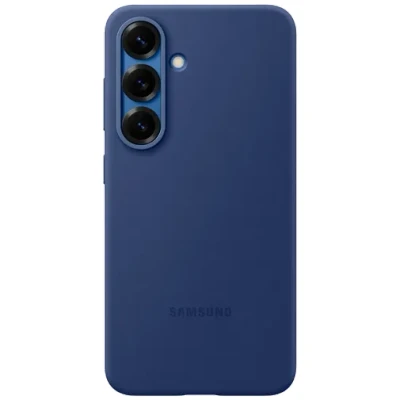 Afbeelding van Samsung Siliconen Back Cover Blauw Galaxy S25