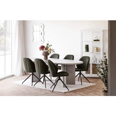 Afbeelding van House Nordic Eettafel Zand 220x100x75cm Nagano