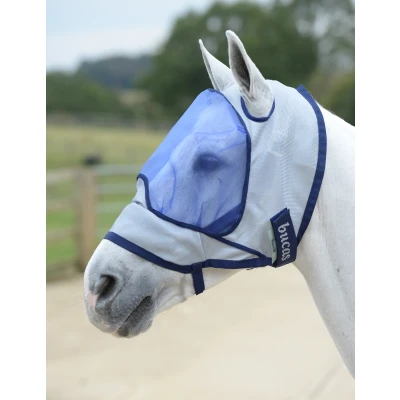 Image de Bucas Buzz Off Masque Anti Mouches Delux Bleu XL