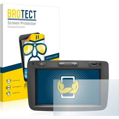 Afbeelding van BROTECT Screenprotector voor Dacia Media Nav Folie Beschermfolie transparant (2 Stuks)