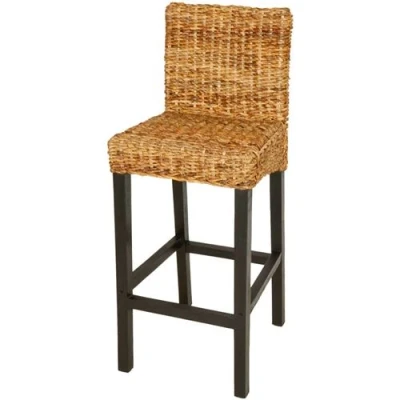 Afbeelding van vidaXL Barkrukken 2 st abaca