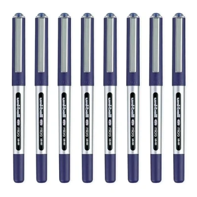 Afbeelding van uni ball Eye Micro UB 150 gelpen, 0,5 mm, blauwe inkt, 10 stuks