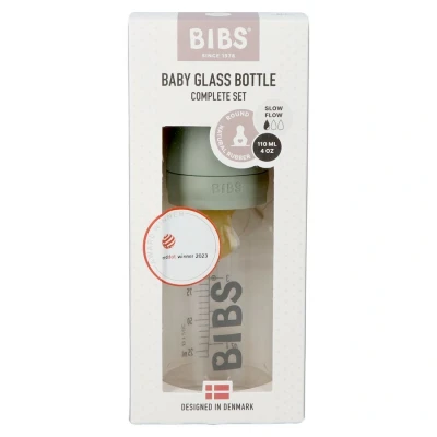 Image de Bibs Biberon Verre 110ml Set Complet Sage