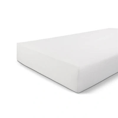Afbeelding van Walra Hoeslaken Jersey Stretch Wit 80x200/210 cm 1 Persoons 100% katoen