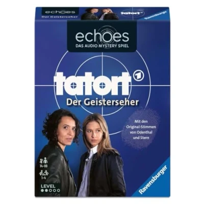 Afbeelding van echoes Tatort Der Geisterseher Gesellschaftsspiel &amp; Brettspiel ab 14 Jahre: Das Audio Mystery Spiel