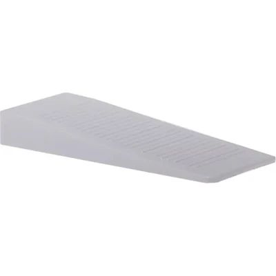 Afbeelding van Deltafix Deurwig wit kunststof 9,5 x 1,3 cm deurstopper