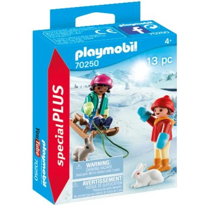 Afbeelding van PLAYMOBIL Special Plus Kinderen met slee 70250