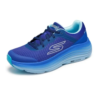 Afbeelding van Skechers Max Cushioning Endeavour herensneakers, Blauw, maat 40, 41,5 EU, 41.5 EU