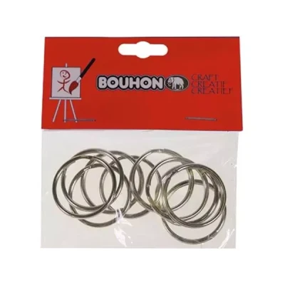 Afbeelding van Bouhon sleutelring, 25 mm, blister van 10 stuks sleutelring