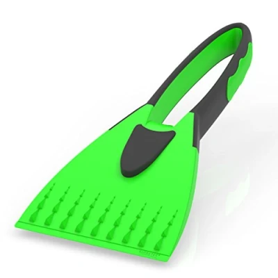 Afbeelding van Auprotec IJskrabber met geïntegreerd, zacht anti slip handvat, groen