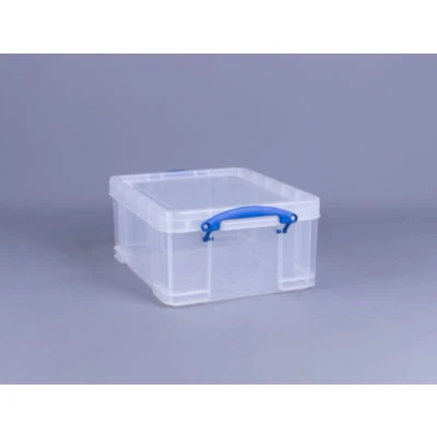 Afbeelding van Really Useful Box Opbergdoos 21 Liter, Transparant