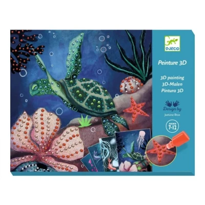 Afbeelding van Djeco knutselset 3D verf