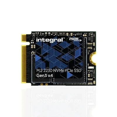 Afbeelding van Integral 512 GB M.2 PCIe Gen3 x4 SSD Leessnelheid tot 3400 MB/s, schrijfsnelheid 3000 MB/s interne harde schijf. Steam Deck Valve, Microsoft Surface Pro, compatibel met pc
