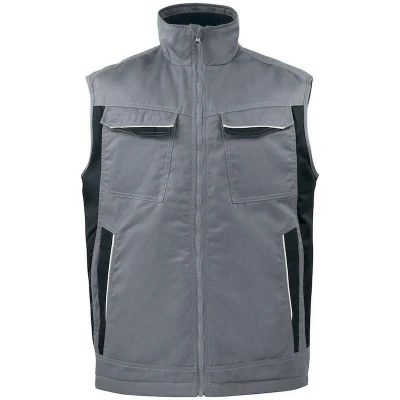 Afbeelding van Projob Bodywarmer 645704 Grijs Maat M