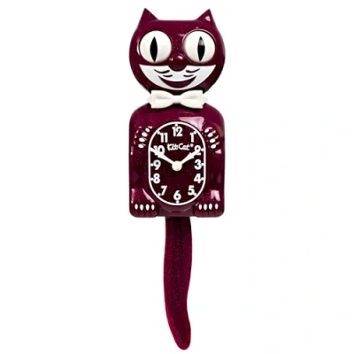 Afbeelding van KIT CAT Klock Gentleman (robijnrood)