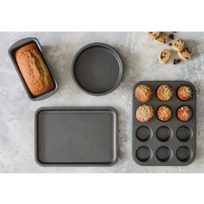Afbeelding van Bakvormenset, 4 delig KitchenCraft