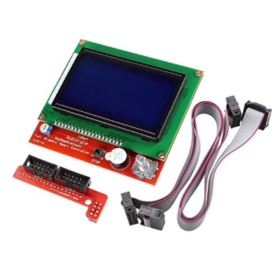 Afbeelding van DollaTek Ramps 1.4 3D printercontrollerset + volledige grafische intelligente weergavecontroller A4988 stappenmotor driver voor RepRap (12864 LCD Smart Display Controller)