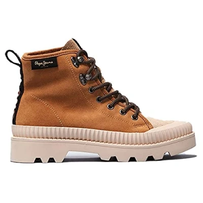 Afbeelding van Pepe Jeans Veterboots, Dames, Maat: 36, Cuero Suède