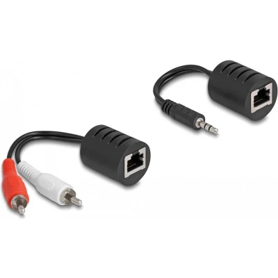 Afbeelding van 87859 RJ 45 Female RCA + 3.5mm Male Black Red White