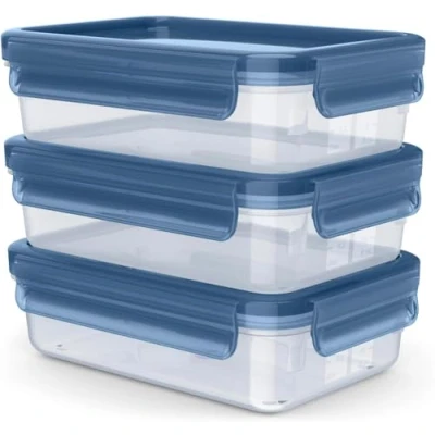 Afbeelding van Tefal Masterseal Eco Vershouddozenset 3 delig Blauw