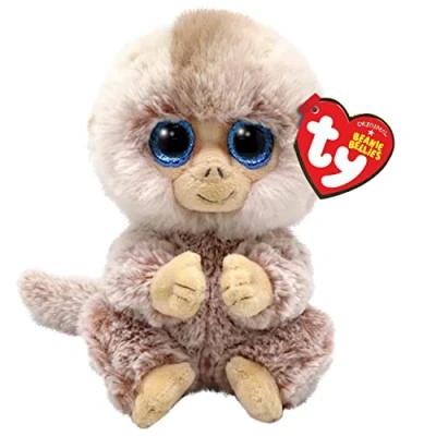 Image de Peluche TY Beaniee Bellies Small Stubby Le Singe