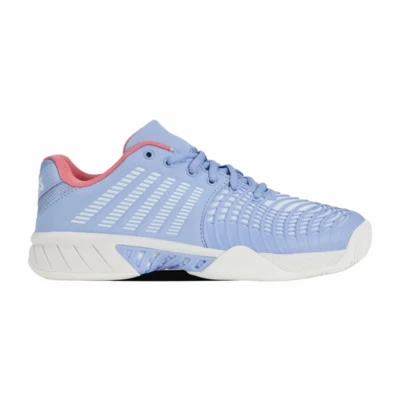 Afbeelding van Tennisschoen K Swiss Women Express Light 3 Open Air Bright White Strawberry Ice Schoenmaat 37,5