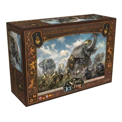 Afbeelding van Song of Ice &amp; Fire Golden Company War Elephants (Kriegselefanten der Kompania)