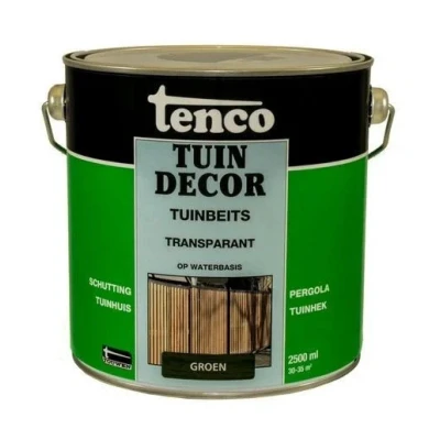 Afbeelding van Tenco Tuindecor Transparant 2,5 ltr groen Buiten onderhoud