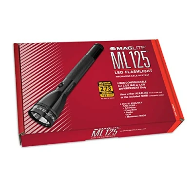 Afbeelding van Maglite ML125 LED zaklamp met oplaadbare batterij zwart