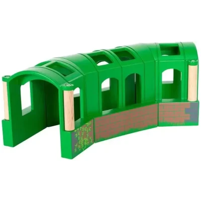 Afbeelding van BRIO Groene flexibele tunnel 33709