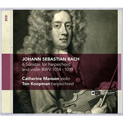 Afbeelding van 6 Sonatas For Harpsichord And Violin Bwv 1014 1019