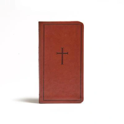 Afbeelding van CSB Single Column Pocket New Testament, Brown LeatherTouch