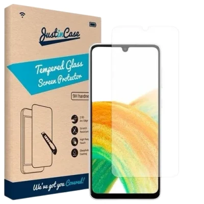 Afbeelding van Just in Case Gehard Glas Clear Screenprotector Samsung Galaxy A33 5G