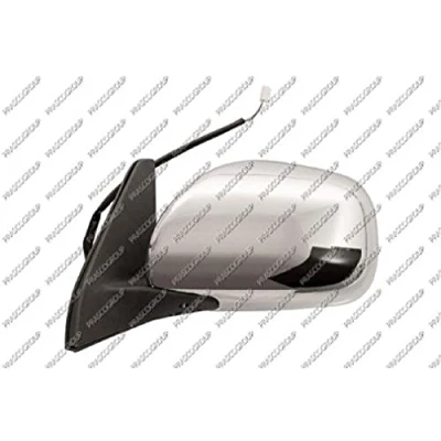Afbeelding van Buitenspiegel Prasco TY8487324 Links zwart Verchroomd Electrisch Bol vormig TOYOTA: Land Cruiser Prado 120