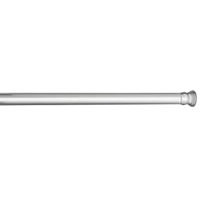 Afbeelding van WENKO Telescopische douchestang chroom 110 185 cm douchegordijnstang, klembaar, Ø 2 cm, aluminium, x