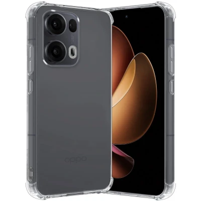 Afbeelding van Hoesje Geschikt voor OPPO Reno 13 Pro Shock Proof Cover Case Shockproof Hoes Siliconen Back Transparant