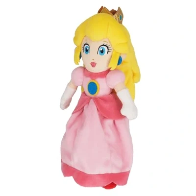 Afbeelding van Sanei Super Mario All Collection Star AC05 Pluchen Princess Peach 10 inch